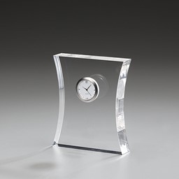 Bild von Acrylglas-Award mit Quartz-Uhr